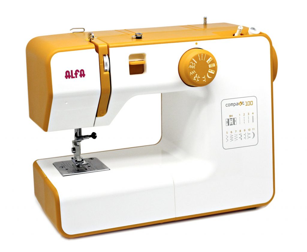 maquina de coser alfa compakt 100