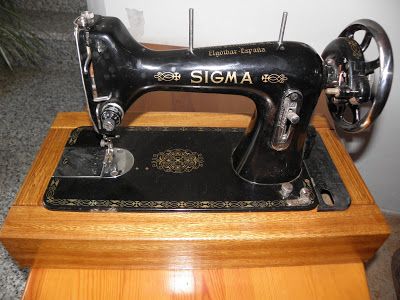 maquina coser sigma antigua